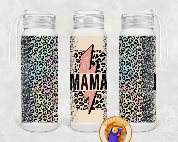 Rainbow Leopard Print Mama