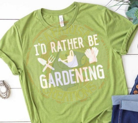 I'd Rather be Gardening