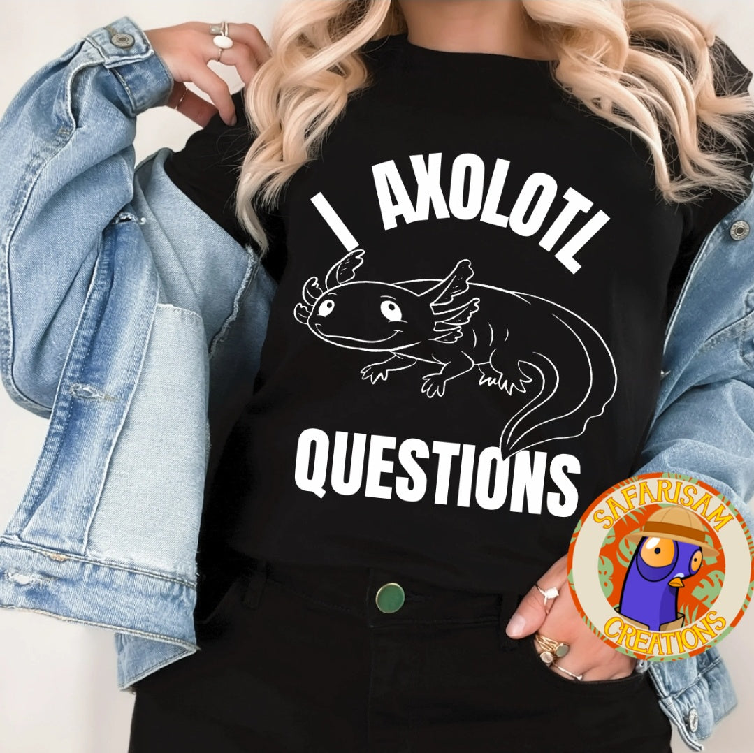 I Ask Axolotl Questions