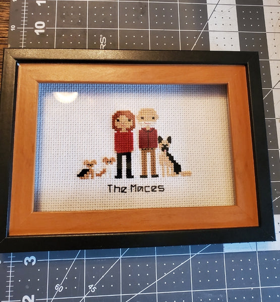 Stitched Family Portrait